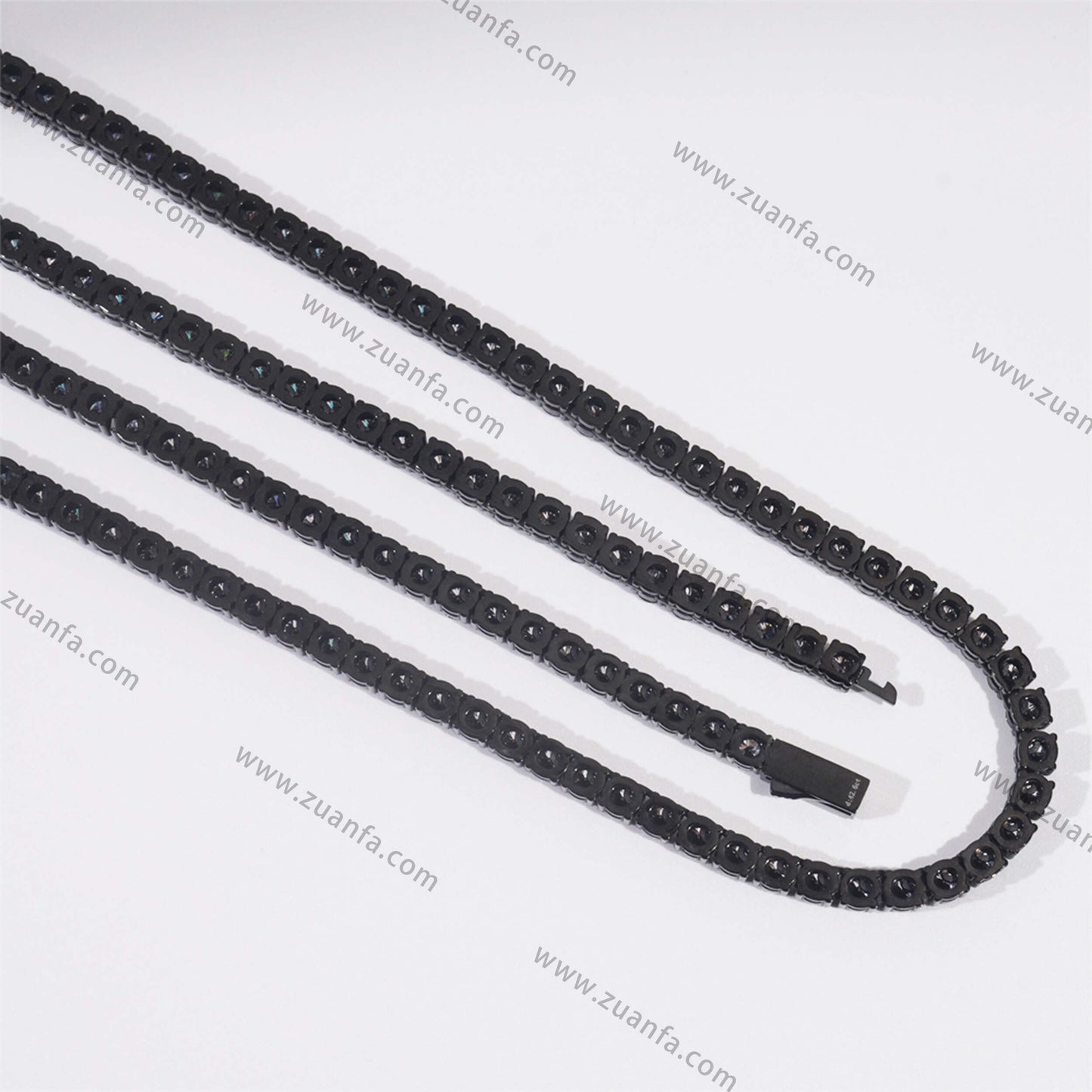 316L Stainless Steel 4mm Moissanite Tennis Chain